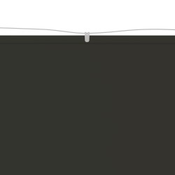 vidaXL Toldo vertical gris antracita 100x1200 cm tela oxford