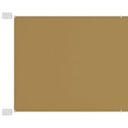 vidaXL Toldo vertical beige 100x800 cm tela oxford