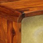 vidaXL Aparador de madera maciza de sheesham con dorados 120x30x80 cm vidaXL Aparador de madera maciza de sheesham con dorados 120x30x80 cm