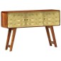 vidaXL Aparador de madera maciza de sheesham con dorados 120x30x80 cm vidaXL Aparador de madera maciza de sheesham con dorados 120x30x80 cm