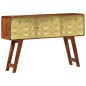 vidaXL Aparador de madera maciza de sheesham con dorados 120x30x80 cm vidaXL Aparador de madera maciza de sheesham con dorados 120x30x80 cm