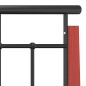 vidaXL Estructura de cama metal y madera maciza de roble 200x200 cm vidaXL Estructura de cama metal y madera maciza de roble 200x200 cm
