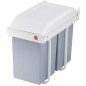 Hailo Papelera de armario Multi-Box Duo tamaño L 2x14 L crema 3659-001 Hailo Papelera de armario Multi-Box Duo tamaño L 2x14 L crema 3659-001