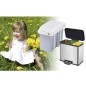 Hailo Papelera de armario Multi-Box Duo tamaño L 2x14 L crema 3659-001 Hailo Papelera de armario Multi-Box Duo tamaño L 2x14 L crema 3659-001
