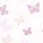 Noordwand Papel de pared Kids @ Home Butterfly rosa