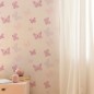 Noordwand Papel de pared Kids @ Home Butterfly rosa