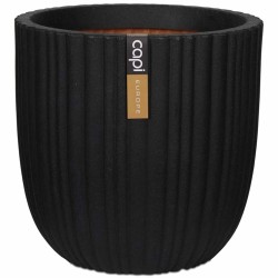 Capi Macetero Urban Tube negro 54x52 cm KBLT935 