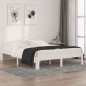 vidaXL Estructura de cama madera maciza de pino king size 150x200 cm vidaXL Estructura de cama madera maciza de pino king size 150x200 cm