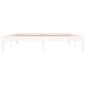 vidaXL Estructura de cama madera maciza de pino king size 150x200 cm vidaXL Estructura de cama madera maciza de pino king size 150x200 cm