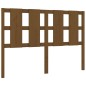 vidaXL Cabecero de cama madera maciza pino marrón miel 140,5x4x100 cm vidaXL Cabecero de cama madera maciza pino marrón miel 140,5x4x100 cm