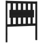 vidaXL Cabecero de cama madera maciza de pino negro 80,5x4x100 cm