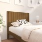 vidaXL Cabecero de cama madera maciza pino marrón miel 105,5x4x100 cm vidaXL Cabecero de cama madera maciza pino marrón miel 105,5x4x100 cm