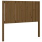 vidaXL Cabecero de cama madera maciza pino marrón miel 105,5x4x100 cm vidaXL Cabecero de cama madera maciza pino marrón miel 105,5x4x100 cm