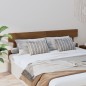 vidaXL Cabecero de cama madera maciza de pino marrón miel 184x3x81 cm vidaXL Cabecero de cama madera maciza de pino marrón miel 184x3x81 cm