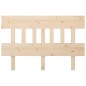 vidaXL Cabecero de cama madera maciza de pino 153,5x3x81 cm vidaXL Cabecero de cama madera maciza de pino 153,5x3x81 cm