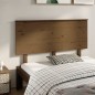 vidaXL Cabecero de cama madera de pino marrón miel 144x6x82,5 cm vidaXL Cabecero de cama madera de pino marrón miel 144x6x82,5 cm