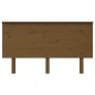 vidaXL Cabecero de cama madera de pino marrón miel 144x6x82,5 cm vidaXL Cabecero de cama madera de pino marrón miel 144x6x82,5 cm