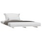vidaXL Estructura de cama madera maciza de pino blanco 75x190 cm vidaXL Estructura de cama madera maciza de pino blanco 75x190 cm