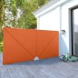 vidaXL Toldo lateral plegable terraza color terracota 400x200 cm vidaXL Toldo lateral plegable terraza color terracota 400x200 cm