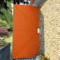 vidaXL Toldo lateral plegable terraza color terracota 400x200 cm vidaXL Toldo lateral plegable terraza color terracota 400x200 cm
