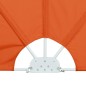 vidaXL Toldo lateral plegable terraza color terracota 400x200 cm vidaXL Toldo lateral plegable terraza color terracota 400x200 cm