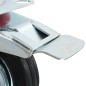 vidaXL Ruedas giratorias 4 unidades 100 mm