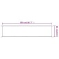 vidaXL Toldo vertical tela oxford azul 60x360 cm vidaXL Toldo vertical tela oxford azul 60x360 cm