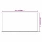 vidaXL Toldo vertical tela oxford azul 200x270 cm vidaXL Toldo vertical tela oxford azul 200x270 cm