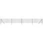 vidaXL Cerca de alambre de acero galvanizado gris antracita 1,1x10 m vidaXL Cerca de alambre de acero galvanizado gris antracita 1,1x10 m