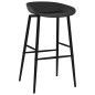 vidaXL Taburetes de cocina 2 unidades negro vidaXL Taburetes de cocina 2 unidades negro