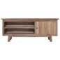 vidaXL Mueble para TV madera maciza de teca 100x30x40 cm vidaXL Mueble para TV madera maciza de teca 100x30x40 cm