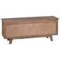 vidaXL Mueble para TV madera maciza de teca 100x30x40 cm vidaXL Mueble para TV madera maciza de teca 100x30x40 cm