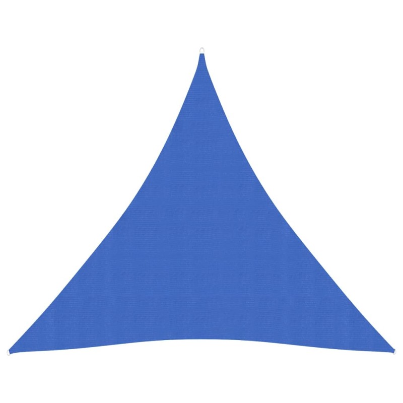 vidaXL Toldo de vela HDPE azul 160 g/m² 4x4x4 m vidaXL Toldo de vela HDPE azul 160 g/m² 4x4x4 m