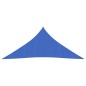 vidaXL Toldo de vela HDPE azul 160 g/m² 4x4x4 m vidaXL Toldo de vela HDPE azul 160 g/m² 4x4x4 m