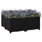 vidaXL Arriate 80x80x38 cm polipropileno vidaXL Arriate 80x80x38 cm polipropileno