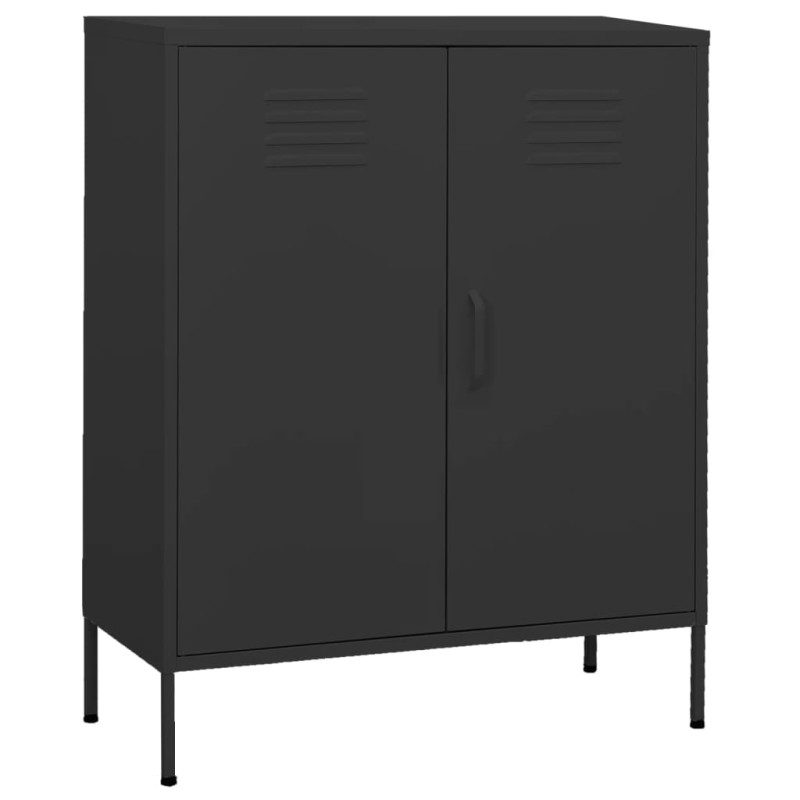 vidaXL Armario de almacenamiento acero gris antracita 80x35x101,5 cm vidaXL Armario de almacenamiento acero gris antracita 80x35x101,5 cm
