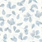 Evergreen Papel pintado Leaves blanco y azul Evergreen Papel pintado Leaves blanco y azul