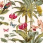 DUTCH WALLCOVERINGS Papel pintado palmeras tropicales verde y rosa DUTCH WALLCOVERINGS Papel pintado palmeras tropicales verde y rosa