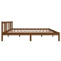 vidaXL Estructura de cama madera maciza marrón miel 140x200 cm vidaXL Estructura de cama madera maciza marrón miel 140x200 cm