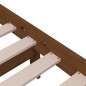 vidaXL Estructura de cama madera maciza marrón miel 140x200 cm vidaXL Estructura de cama madera maciza marrón miel 140x200 cm