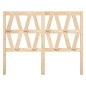 vidaXL Cabecero de cama madera maciza de pino 156x4x100 cm vidaXL Cabecero de cama madera maciza de pino 156x4x100 cm