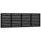 vidaXL Cabecero de cama de pared madera maciza pino negro 206x3x63 cm vidaXL Cabecero de cama de pared madera maciza pino negro 206x3x63 cm