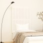 vidaXL Cabecero de cama pared madera maciza pino blanco 82,5x3x110 cm vidaXL Cabecero de cama pared madera maciza pino blanco 82,5x3x110 cm
