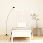 vidaXL Cabecero de cama pared madera maciza pino blanco 82,5x3x110 cm vidaXL Cabecero de cama pared madera maciza pino blanco 82,5x3x110 cm
