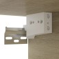 vidaXL Juego de muebles de salón 3 piezas roble Sonoma