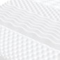 vidaXL Colchones de espuma 2 uds 7 zonas dureza 20ILD blanco 80x200 cm vidaXL Colchones de espuma 2 uds 7 zonas dureza 20ILD blanco 80x200 cm
