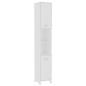 vidaXL Juego muebles de baño 3 pzas madera de ingeniería blanco vidaXL Juego muebles de baño 3 pzas madera de ingeniería blanco