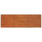 vidaXL Arriate oxidado de acero corten 240x40x77 cm vidaXL Arriate oxidado de acero corten 240x40x77 cm