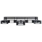 vidaXL Set de muebles de palés para jardín 6 piezas madera negro vidaXL Set de muebles de palés para jardín 6 piezas madera negro