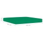 vidaXL Set de muebles de jardín 3 piezas con cojines verdes
